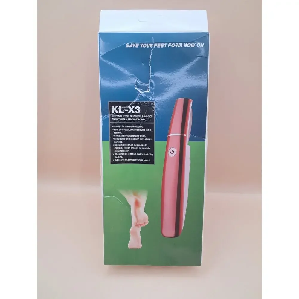 KL-X3 Electric Foot Callus Remover Rechargeable Pedicure Tool
